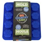 Big Country Raw Frozen Treat Mold Blue Paw Prints