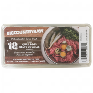 Big Country Raw - Quail Eggs