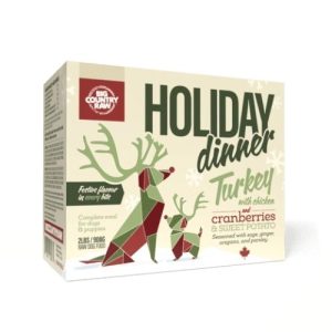 Big Country Raw Holiday Dinner, Turkey Chicken, limited time