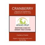 4Paws 1Pup Organic Cranberry Powder