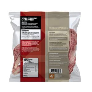 Big Country Raw Dog Chew Bone Small Flat Rib Bone Info