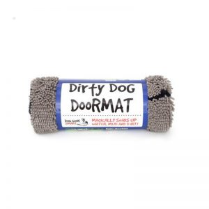 Dirty Dog Doormat - Grey
