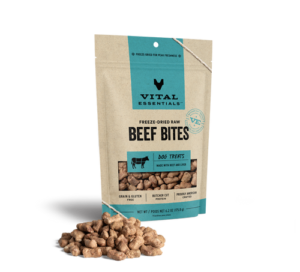 Vital Essentials Freeze-Dried Raw Beef Bites