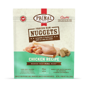 Primal Dog Frozen Raw Nuggets Chicken
