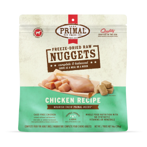 Primal Dog Freeze Dried Raw Nuggets Chicken