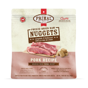 Primal Dog Freeze Dried Raw Nuggets Pork