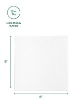 Earth Rated Unscented Wipes Size