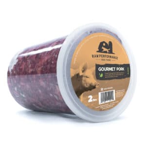 Raw Performance Frozen Raw Food Gourmet Pork 2lb