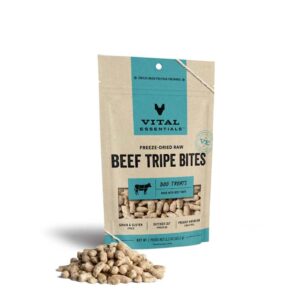 Vital Essentials Freeze-Dried Raw Beef Tripe Bites