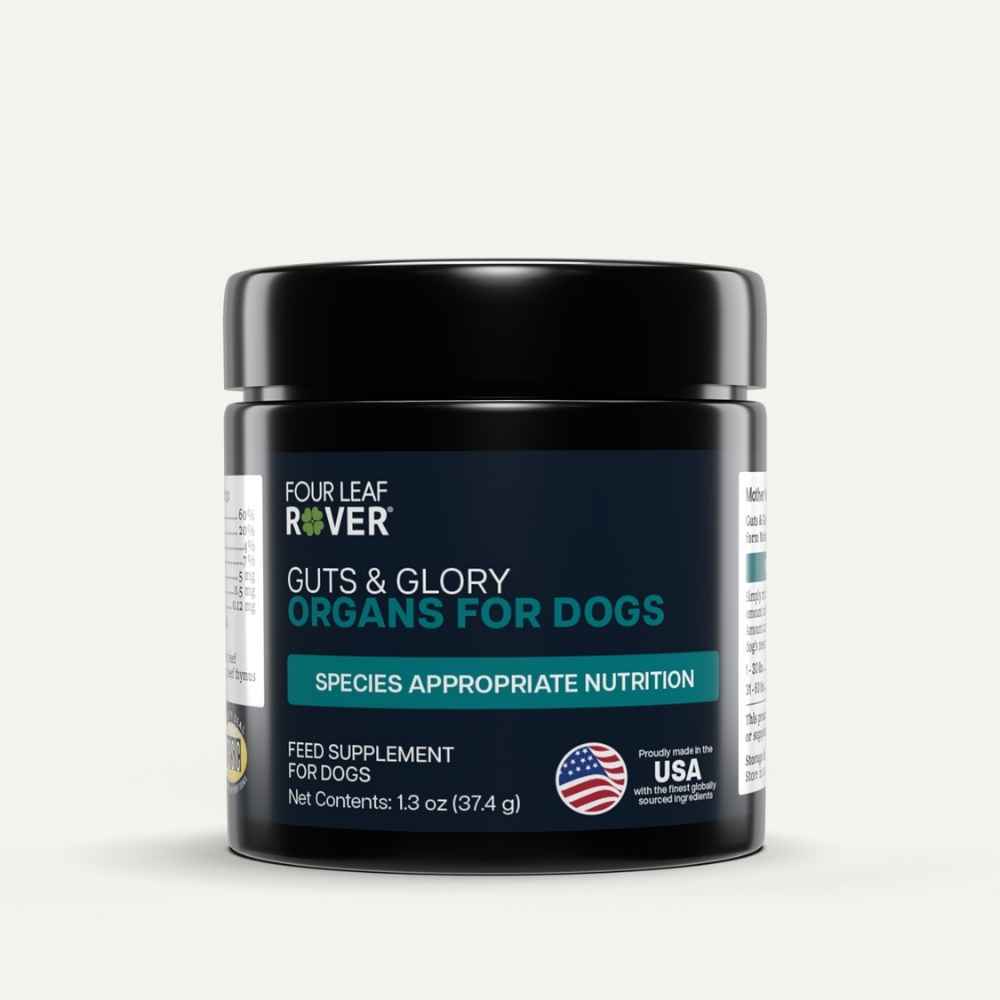 FLR Guts & Glory Four Leaf Rover, Guts and Glory, Supplement, Organ, Vitamin, Mineral, Home Cooked, Diet