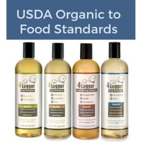 4 Legger USDA Organic Shampoos for Pets