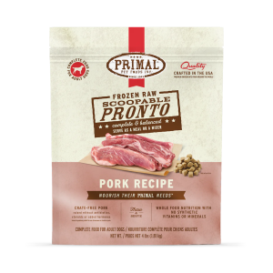 Primal Dog Frozen Pronto Pork