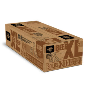 Big Country Raw Food for Dogs XL Box Beef Recipe 30lbs