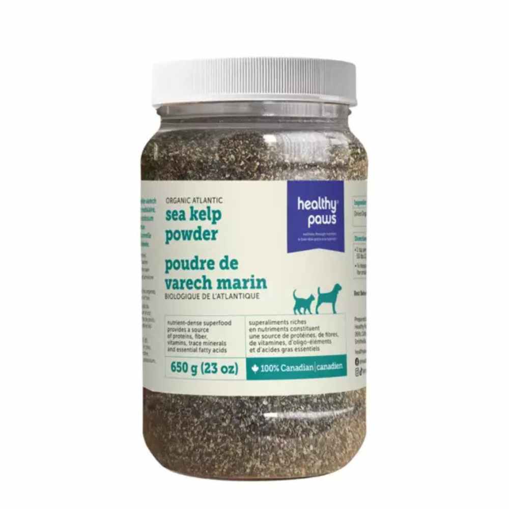 Healthy Paws Kelp 650g Healthy Paws Kelp 650g Ground Organic Atlantic Supplement for Dogs and Cats