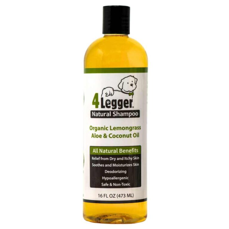 4-Legger Shampoo Organic Lemongrass Aloe & Coconut Oil