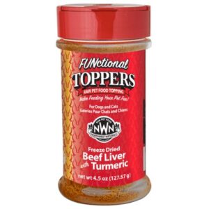 Northwest Naturals Functional Toppers Beef Liver Turmeric