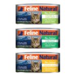 Feline Naturals Canned Wet Cat Food. Clean and Natural Ingredients.