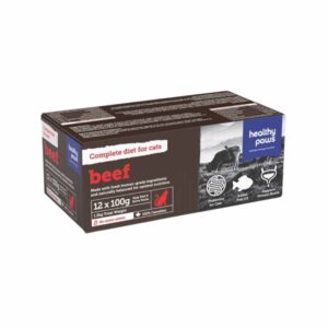 Healthy Paws Feline Complete Beef Box