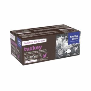 Healthy Paws Feline Complete Turkey Box