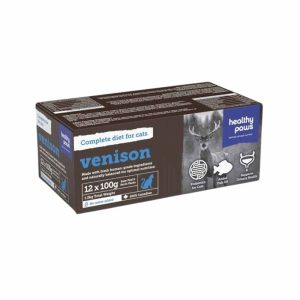 Healthy Paws Feline Complete Venison Box Raw Food
