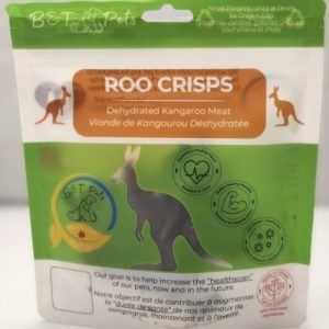 B&T Kangaroo Crisps Treat Dehydrated Treat Single Ingredient Allergy