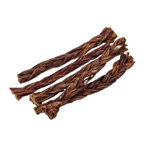 Snack Bar - Chomper Braid - Flattened, Braided Beef Esophagus Chomper Braid - Flattened, Braided Beef Esophagus