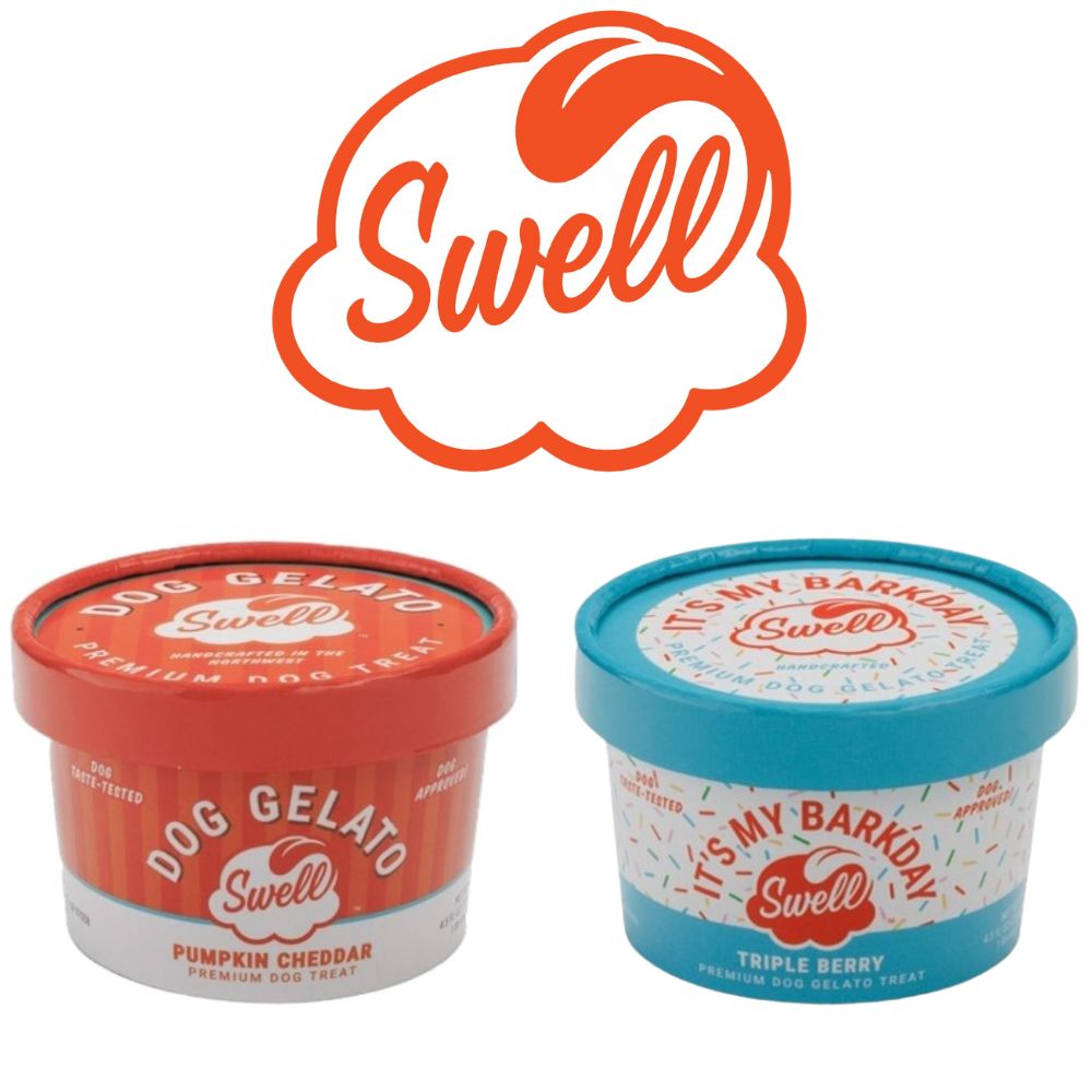 Swell Gelato Swell Gelato for dogs frozen dog treat small batch limited ingredient