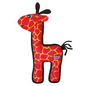 Kong Ballistic Giraffe Durable Long lasting Squeaky toy