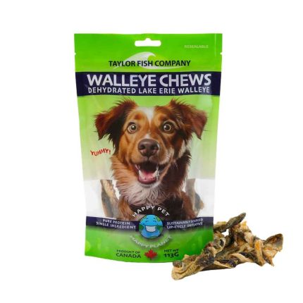 Taylor Fish Company, Walleye, Walleye Treats, Walleye, Walleye Chews, Dehydrated