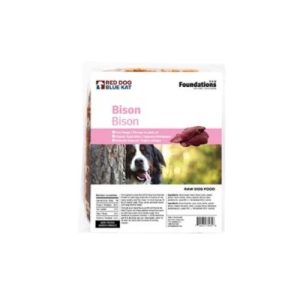 RedDogBlueKat, Bison, RedDogBlueKat Bison, Complete, 1lb Package, Dinner, Raw, Raw Food