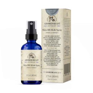 adored beast apothecary, skin health, wound, hotspot, bug bite, skin care, owies and oopsies, skin health spray