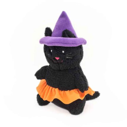 Zippy Paws Halloween Cat, Zippy Paws, Plush, Squeaky, Halloween, Halloween Toy