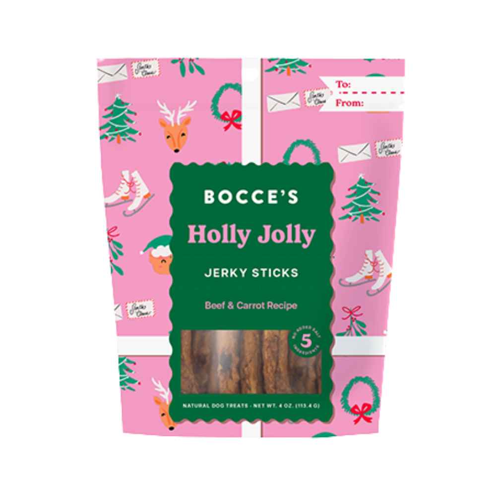 Bocce Holly Jolly Jerky Bocce Holly Jolly Jerky, Bocce, Treat, Holiday, Holiday Treat, Jerky