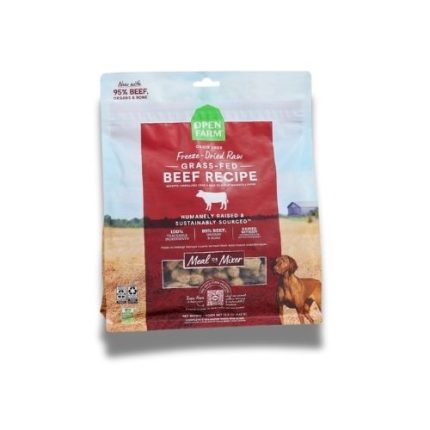 Open Farm Freeze Dried Recipes Grass Fed Beef Morsels