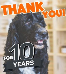 10 year thank you