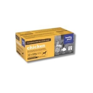 Healthy Paws Canine Complete 100g Chicken Omega 3 Species Specific Probiotic