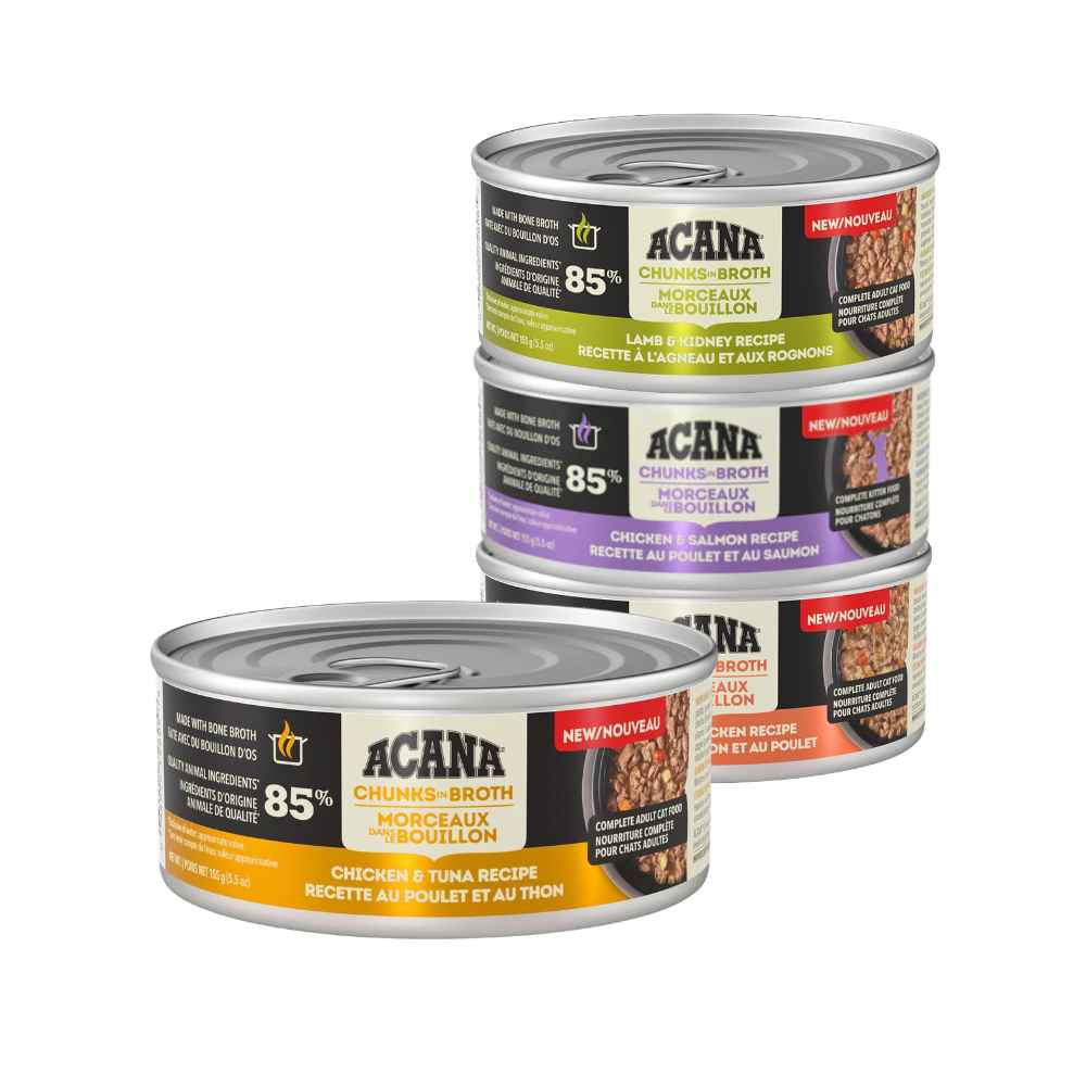 Acana Cat Chunks in Broth Acana Cat Chunks in Broth, Wet Food, Chunks in Broth, Broth, Cat, Cat Food, Acana, Champion Pet Foods