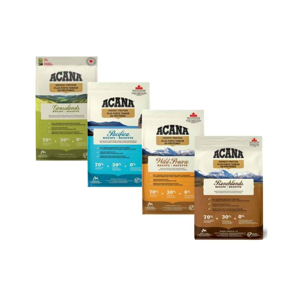 Acana Dog Highest Protein Acana Dog Highest Protein, Acana, Champion Pet Foods, Highest Protein, Freeze-dried, Dry, Dry Food
