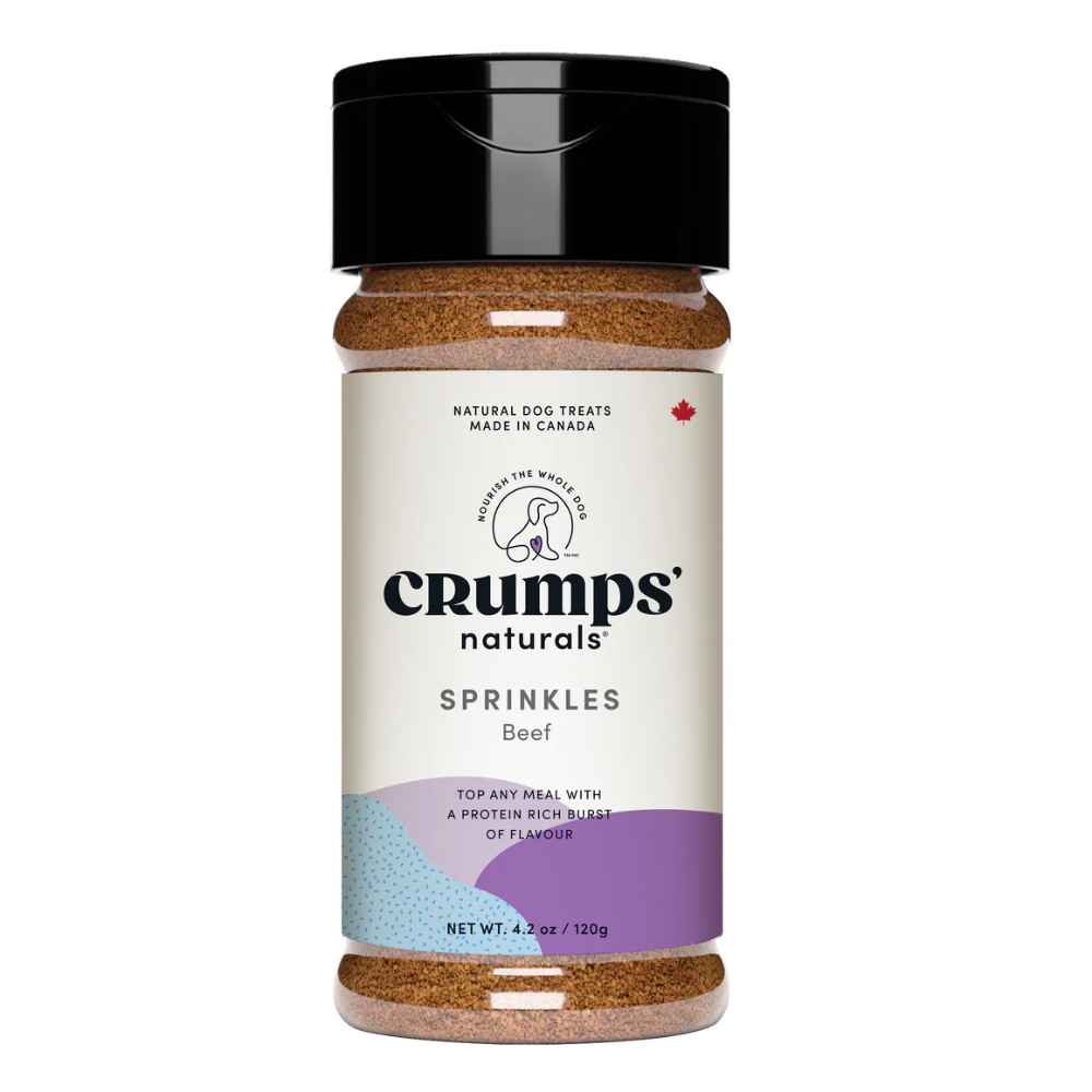 Crumps - Sprinkles - Beef Crumps Meal Toppers, Crumps, Crumps Naturals, Meal Topper, Sprinkle, Topper, Add-on, Limited Ingredient, Beef Liver, Liver, Beef