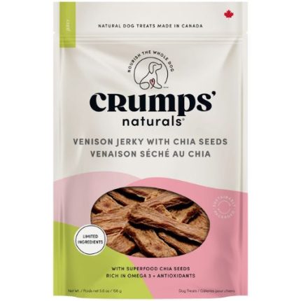 Crumps Venison Chia Jerky Protein