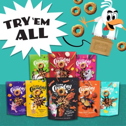 Fromm Crunchy Os. Fromm, Treat, Cookies, Dog, Dog Treat